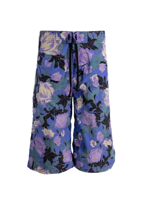 ERL floral swim shorts - Purple