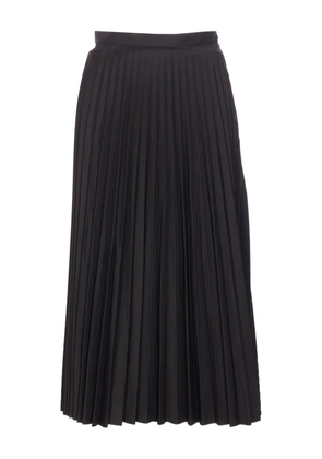 MM6 Maison Margiela pleated midi skirt - Black