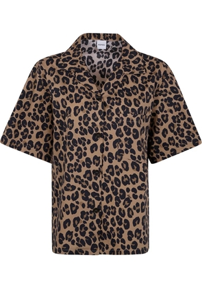 ASPESI leopard-print shirt - Brown
