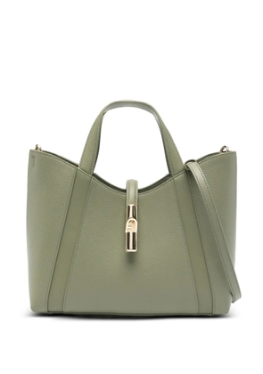 Furla Goccia leather tote bag - Green