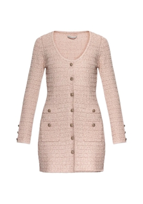 Alessandra Rich button-pocket dress - Pink