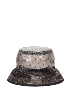 Valentino Garavani polka dot bucket hat - Black