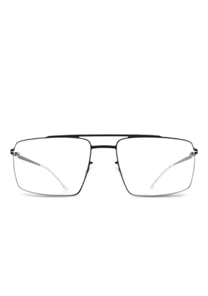 Mykita rectangle-frame double-bridge glasses - Black