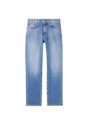Zegna button faded jeans - Blue