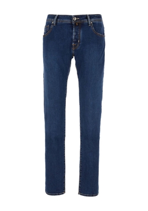 Jacob Cohën contrast-stitching jeans - Blue