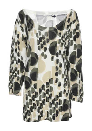 Marina Rinaldi scoop-neck sweater - Neutrals