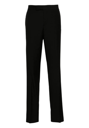 Lardini tapered wool trousers - Black