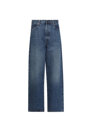 FRAME x Amelia Gray buttoned detour jeans - Blue