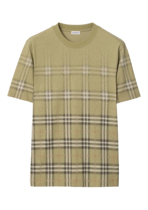 Burberry ip check T-shirt - Green