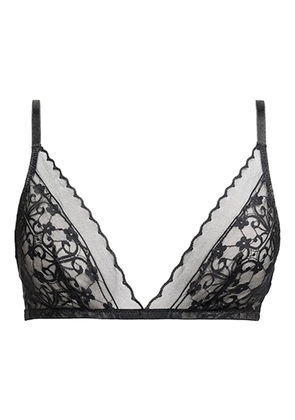 AME.M lace triangle bra - Black