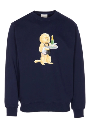 Drôle De Monsieur Le Poodle sweatshirt - Blue