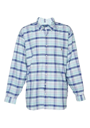 Polo Ralph Lauren Vintage plaid button-up shirt - Blue