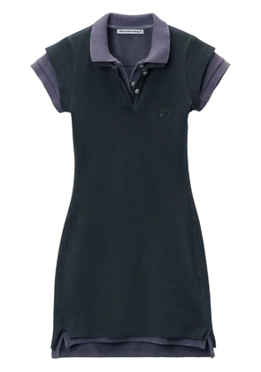 Alexander Wang layered mini dress - Blue