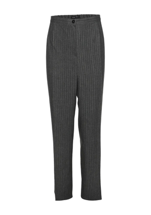 ELENA MIRO` pinstripe trousers - Grey