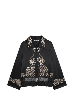 BODE silk jacket - Black