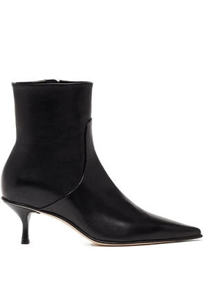 Scarosso Jamie pointed-toe boots - Black