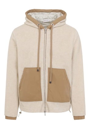 Moncler Teddy hooded jacket - Neutrals