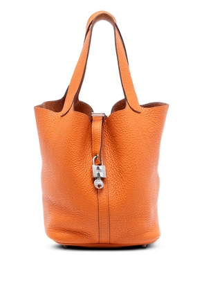 Hermès Pre-Owned 2011 Clemence Picotin Lock 22 handbag - Orange