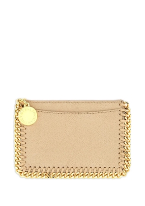 Stella McCartney chain-trim card holder - Neutrals