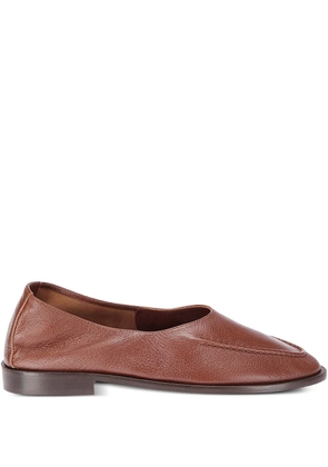 Hereu Juliol Winter leather loafers - Brown