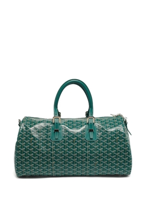 Goyard Pre-Owned 2024 45 Boston coated-canvas duffle bag - Green