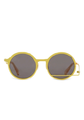 MASAHIROMARUYAMA round frame sunglasses - Yellow