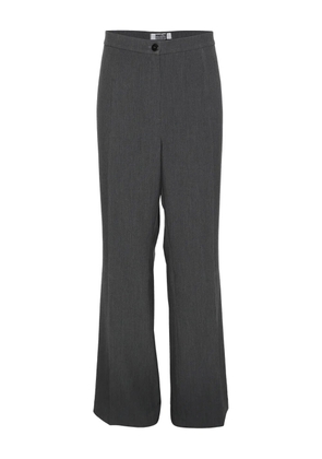 Krizia Pre-Owned button-fastening trousers - Grey