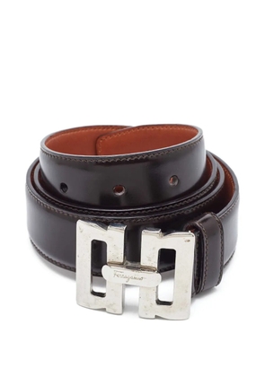 Ferragamo Pre-Owned leather belt - Brown