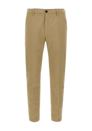 Department 5 pleated zip-fly trousers - Brown