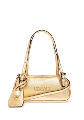 Versace metallic leather shoulder bag - Gold