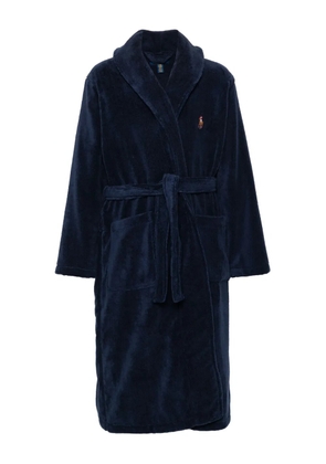 Polo Ralph Lauren Polo Pony-embroidered robe - Blue