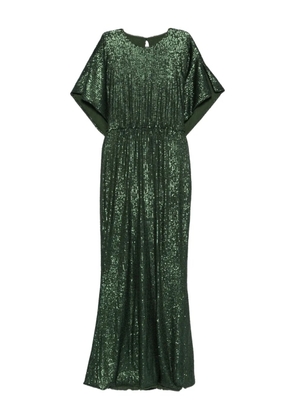 Norma Kamali sequinned maxi dress - Green