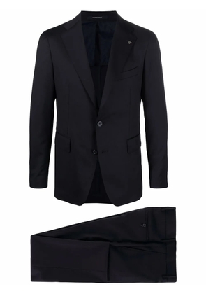 Tagliatore two piece virgin wool suit - Blue
