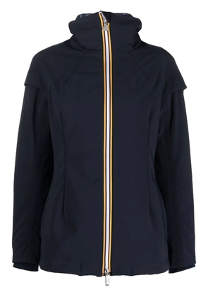 K-Way R&D zip-up lightweight jacket - Blue