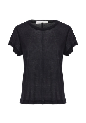 Co rolled t-shirt - Black