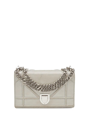 Christian Dior Pre-Owned Diorama leather cross body bag - Grey