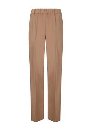 Alberto Biani elasticated-waist trousers - Neutrals