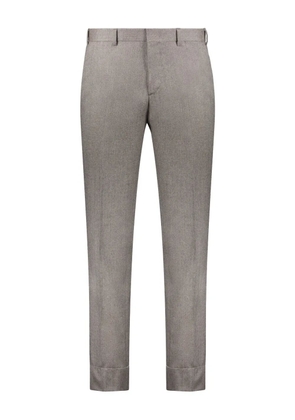Brioni wool tailored trousers - Brown