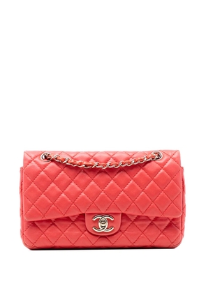 CHANEL Pre-Owned 2008-2009 Medium Classic Lambskin Double Flap shoulder bag - Red