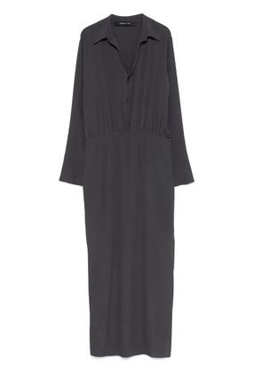 Federica Tosi crepe maxi dress - Grey