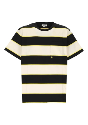 Alexander McQueen striped pocket T-shirt - Black