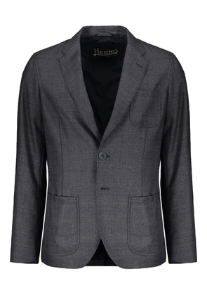 Herno chest-pocket blazer - Grey