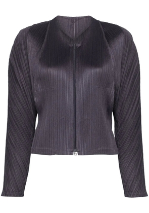 Pleats Please Issey Miyake Lantern jacket - Blue
