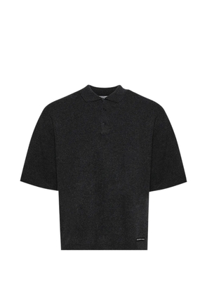 Alexander Wang logo polo shirt - Grey