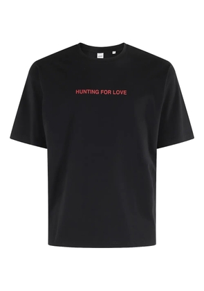 ASPESI embroidered-detail T-shirt - Black