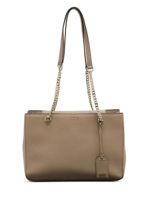 DKNY medium Bryant Park leather shoulder - Neutrals