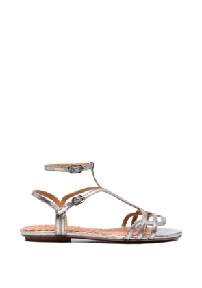 Chie Mihara Yael flat sandals - Silver