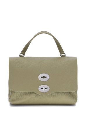 Zanellato small Postina stud-embellished tote bag - Green