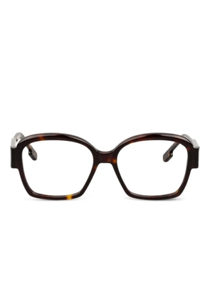 J Plus Adele square-frame sunglasses - Brown