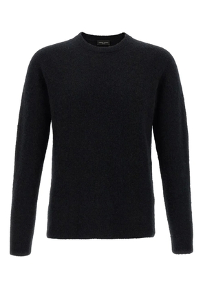 Roberto Collina crew-neck cashmere sweater - Black